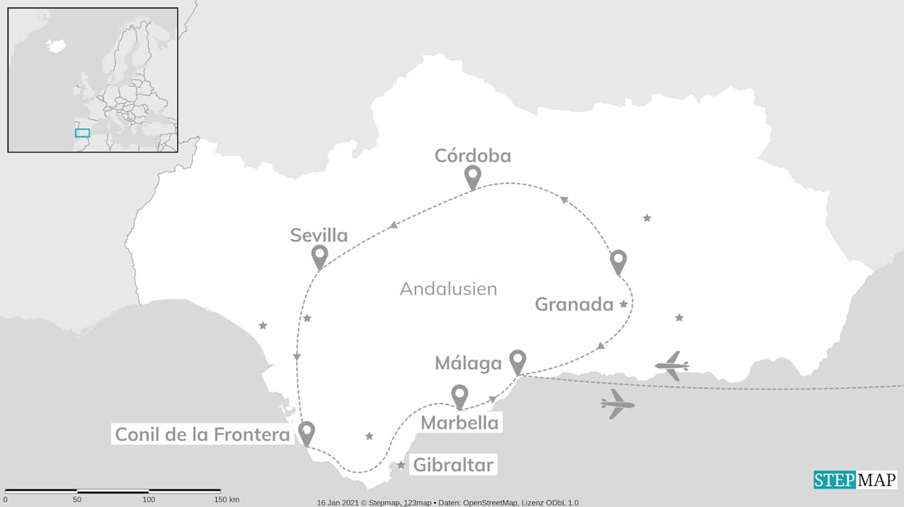 Andalusien Roadtrip: Sevilla, Córdoba & Costa del Sol