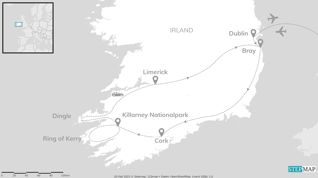 Irlands Süden: Coastal Routes & Glamping Nights