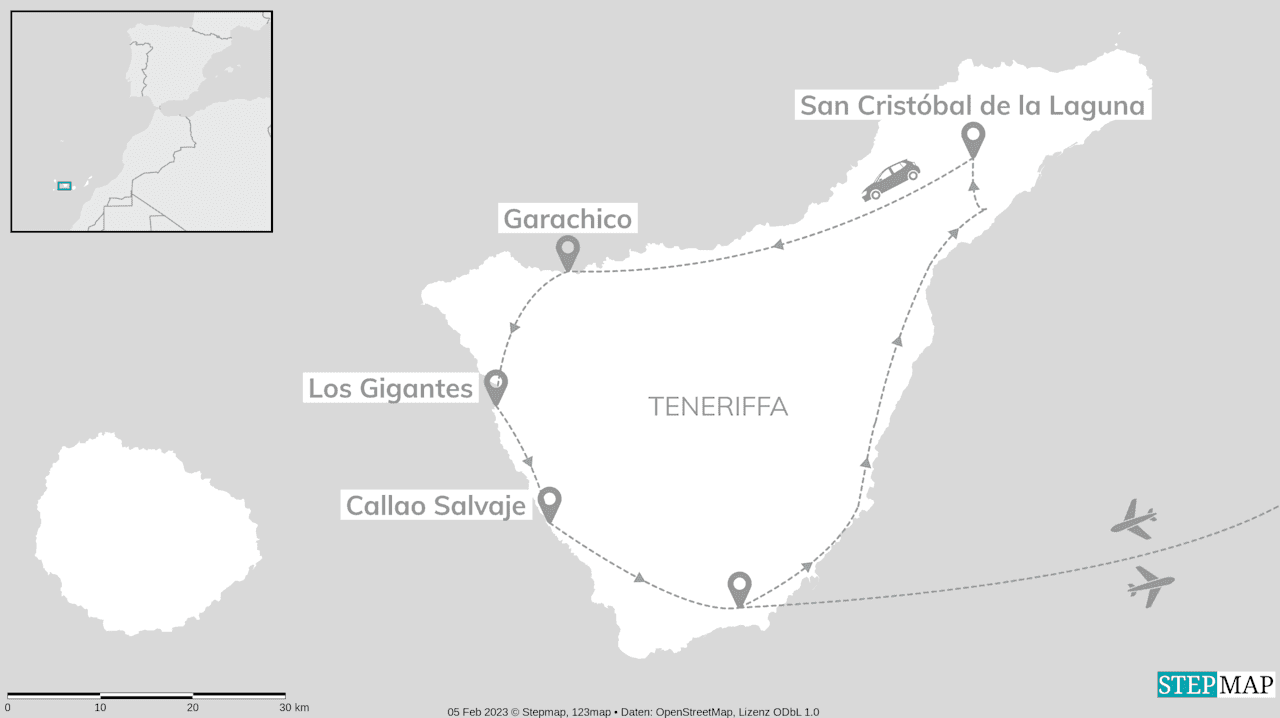 Teneriffa Roadtrip: Flammende Gipfel & wilder Atlantik