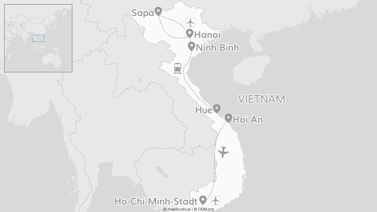 2 for 1 Vietnam: Zwischen Hanoi, Local Living & Ho-Chi-Minh-Stadt