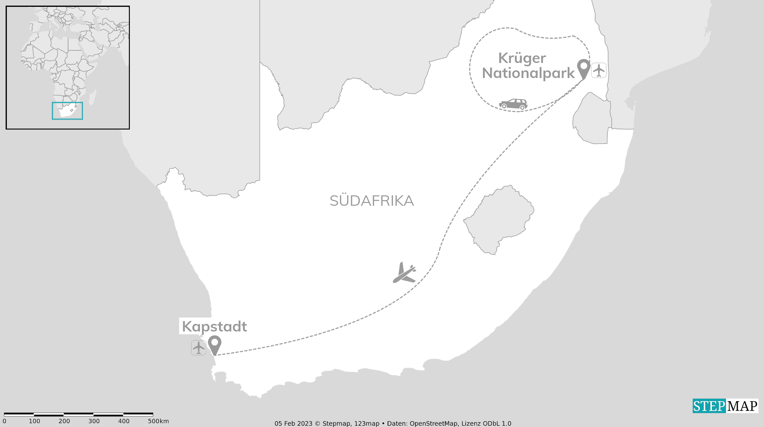 Südafrika by LisaxDaniel: Krüger & Cape Town