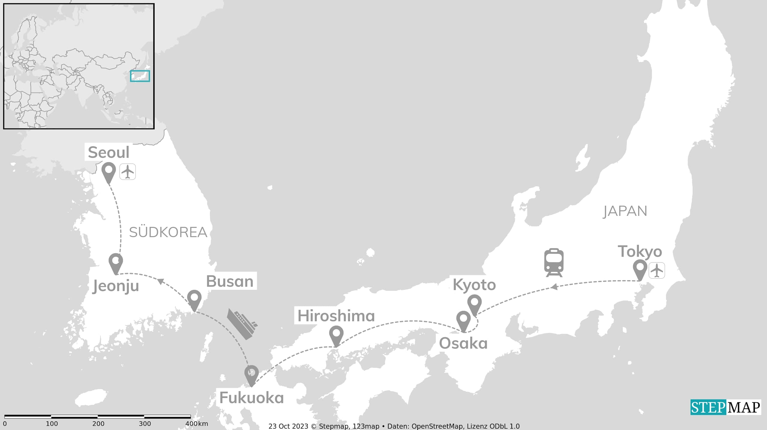 Japan & Südkorea: Where Anime Meets K-Pop!